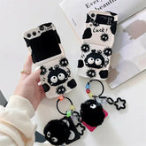 Cartoon Cute Big Eye Briquettes Samsung Mobile Phone Protective Case